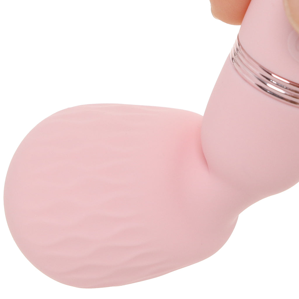 Loveline Velour Mini Wand Vibe Vibrators > Wands - Tophatter Daily Deals